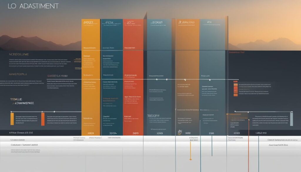 Adjustment of Status Timeline Infographic